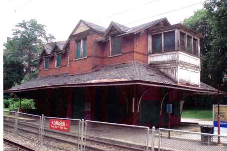 Designed by Frank Furness, the 1878 Tulpehocken station on the R8 Chestnut Hill West rail line will get an exterior makeover as part of one project refurbishing seven stations on the line.