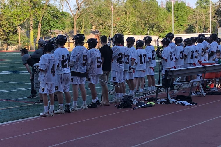 The Haddonfield High school boys' lacrosse team's 2018 season was canceled after a member was accused of using a racial slur against a black female track member from another school.