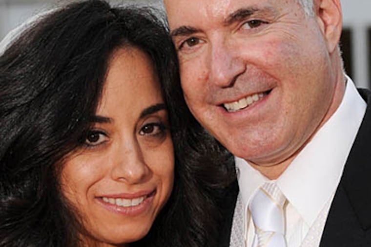 Anna Moyer and Perry Budovitch were married on November 27 in Bensalem.