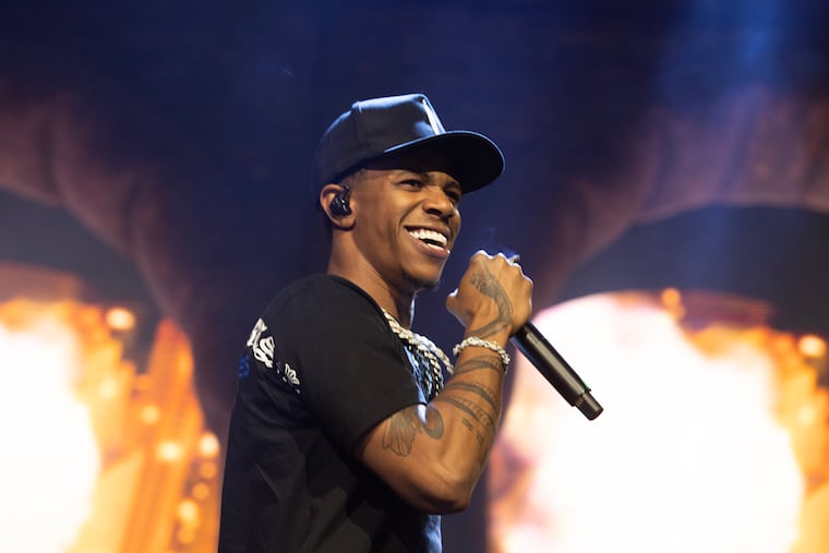 A Boogie Wit Da Hoodie performs live at Wells Fargo Center on June 18, 2024.