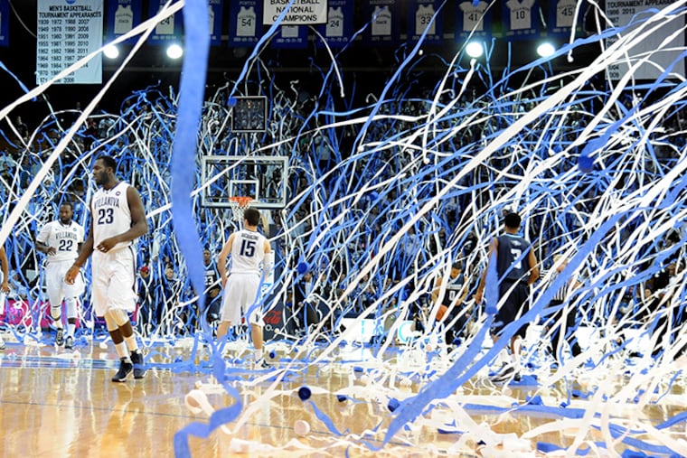 This was 2014, but why not streamers at the Palestra every year?