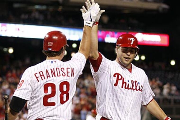 In leftfield, it is impossible to predict the path the Phillies will take, with prospects Domonic Brown, Darin Ruf and John Mayberry Jr. and veteran Laynce Nix all vying for playing time. (Yong Kim/Staff file photo)