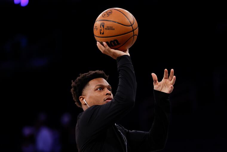 Sixers guard Kyle Lowry played nine seasons with the Raptors and won a title with them in 2019.