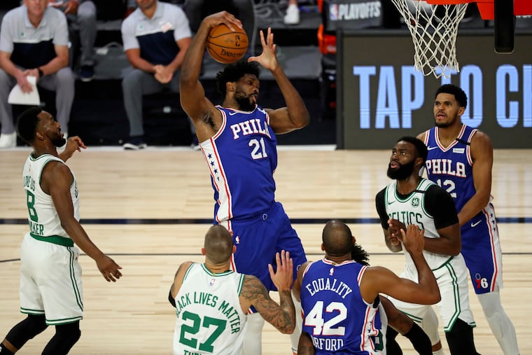 The Sixers played a much more competitive game Friday night, but will face elimination on Sunday regardless. (Kim Klement/Pool Photo via AP)