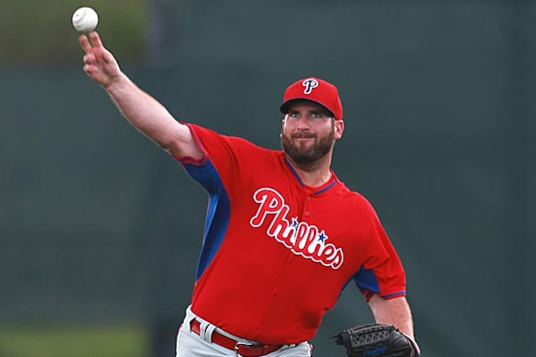 Phillies right-handed pitcher Brad Lincoln. (David Swanson/Staff Photographer)