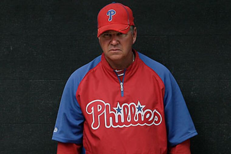 Rich Dubee oversees one of the strongest starting pitching staffs in recent baseball history. (David Maialetti/Staff Photographer)