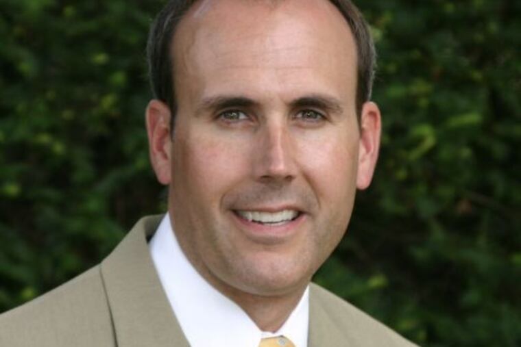 Sean Hughes, 51, the principal of Lower Merion High School, died in a car crash in Winslow Township, Camden County, on Nov. 13, 2021.