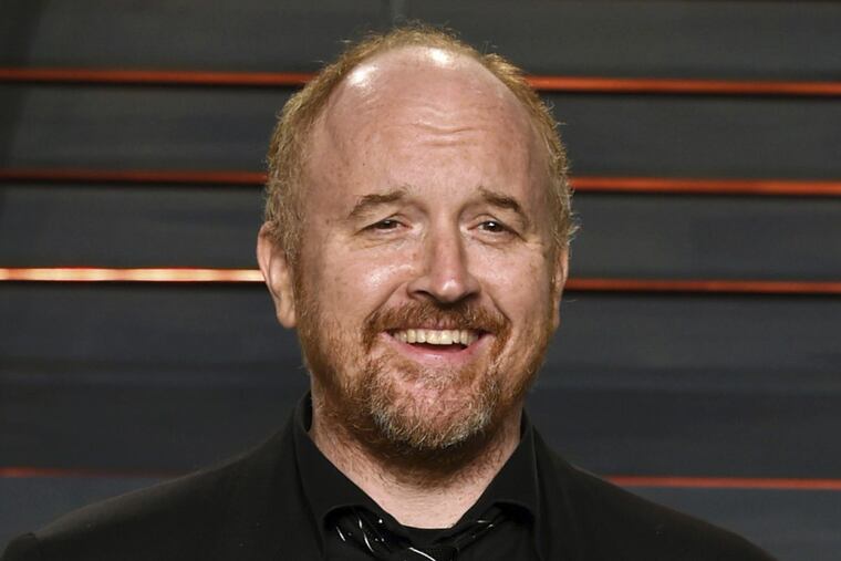 In this Feb. 28, 2016 file photo, Louis C.K. arrives at the Vanity Fair Oscar Party in Beverly Hills, Calif.