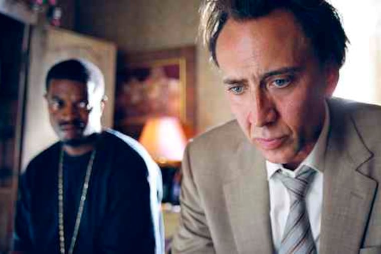 Nicolas Cage is the "Bad Lieutenant," directed by Werner Herzog, a rogue-cop drama set in New Orleans.