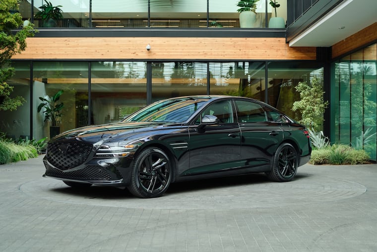 The 2026 Genesis G80 carries on wearing the elegant sedan profile that made it so recognizable.