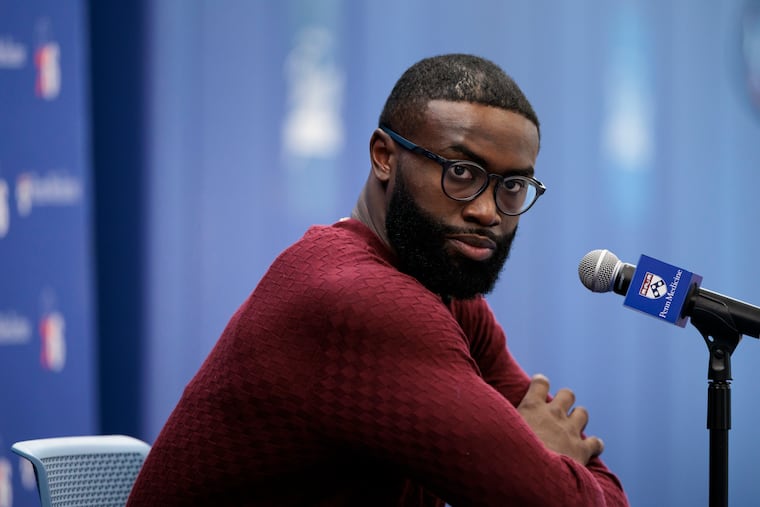 Jaylen Brown and Joel Embiid each have a style of play that could potentially clunk up the Sixers' offense.
