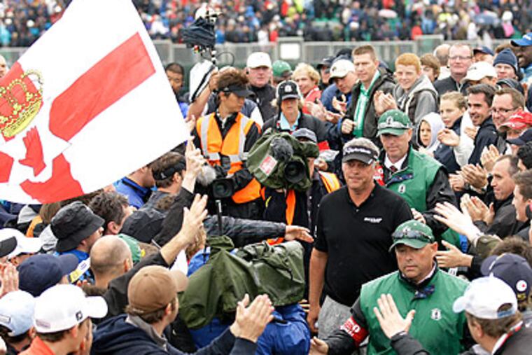 Northern Irish golfers have won three of the last six major championships. (Peter Morrison/AP)
