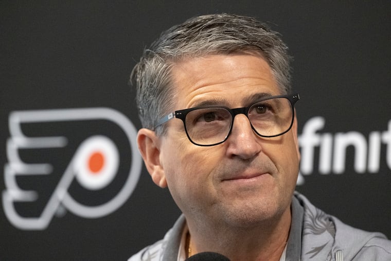 Flyers president Keith Jones says he's very happy with new coach Rick Tocchet and the team's effort through 40-plus games.
