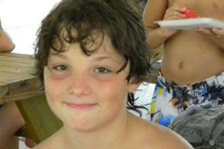 The body of Brandon Boyle, 13, was recovered from Pennypack Creek in Northeast Philadelphia Thursday and identified. The boy jumped into the rain-swollen creek with his brother, who made it back to shore. (Family photo)