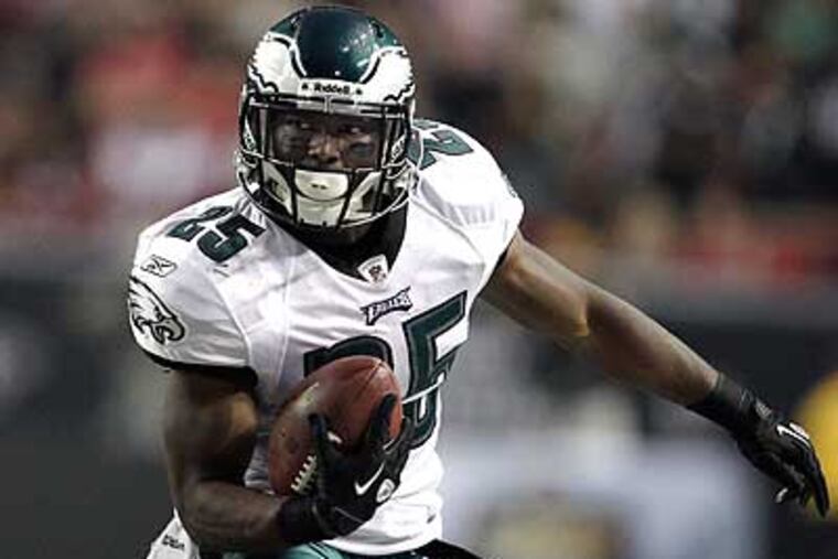 LeSean McCoy engaged with some Giants in Twitter trash talk over the summer. (David Maialetti/Staff Photographer)