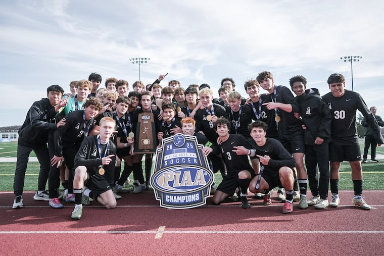 Abington's boys' soccer team earned its first state crown on Friday.