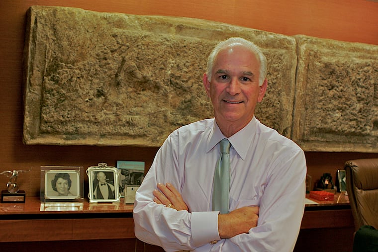 File photo of Stephen A. Cozen at his law office in 2007.