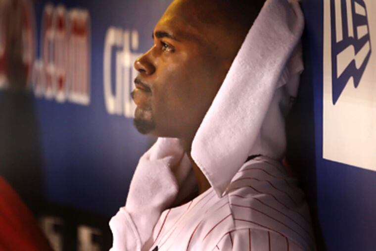 Jimmy Rollins was mired in a terrible slump during the first half of the season, but battled his way back. (Ron Cortes/Staff Photographer)