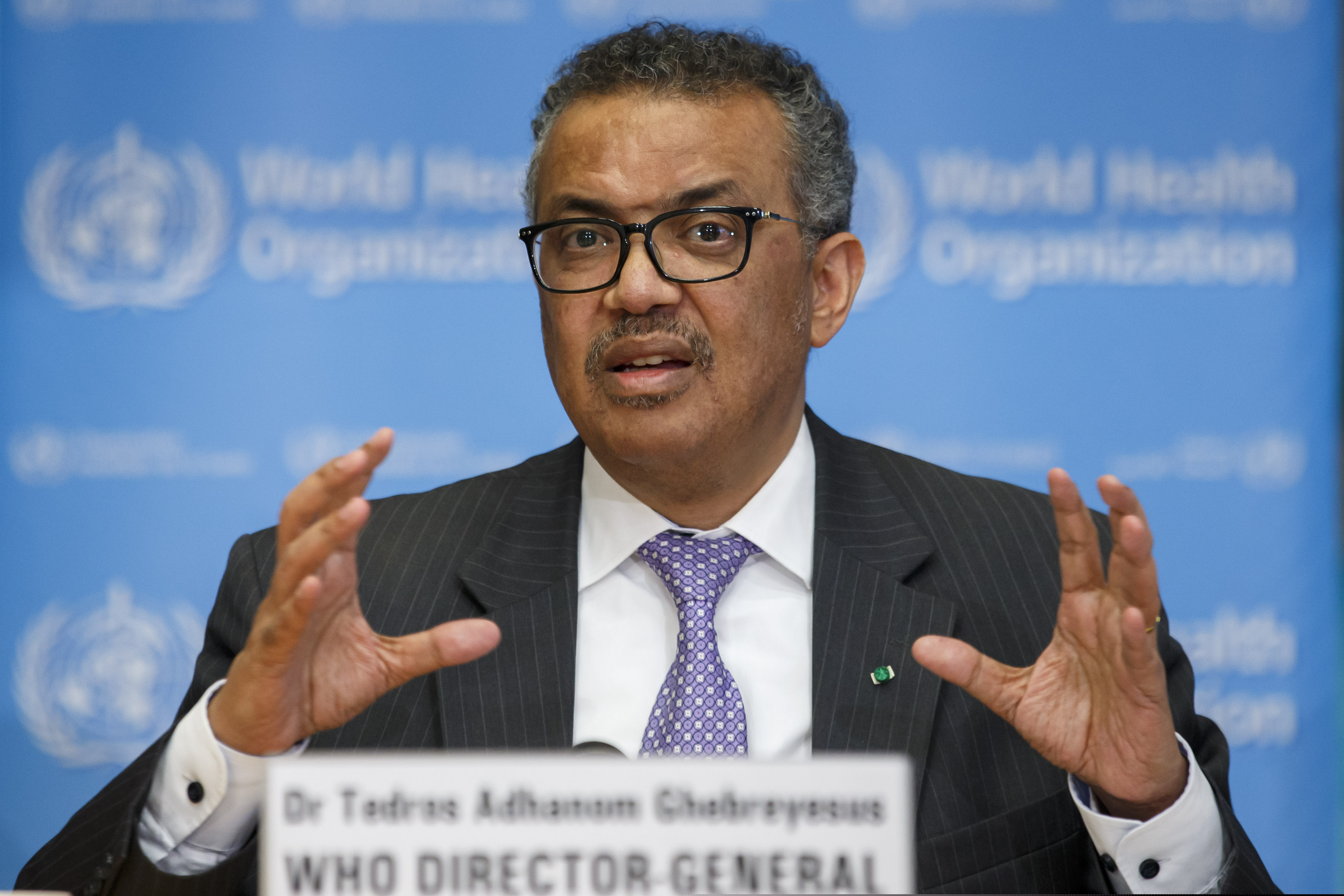 Tedros Adhanom Ghebreyesus, director general of the World Health Organization