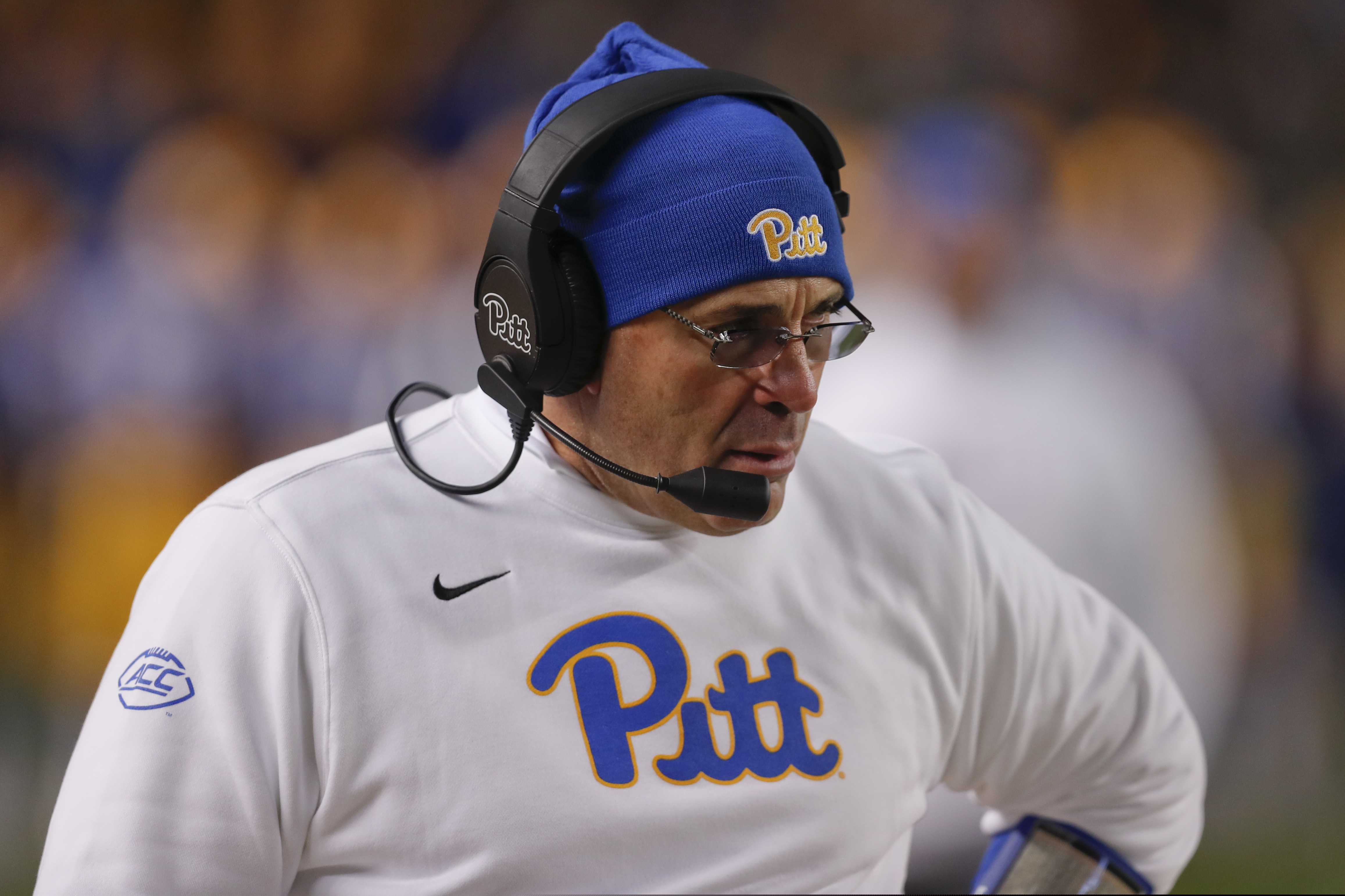 Pittsburgh head coach Pat Narduzzi