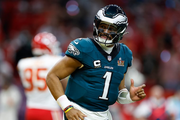 Jalen Hurts and the Eagles will have an early-season rematch with the Chiefs at Arrowhead Stadium in Week 2.
