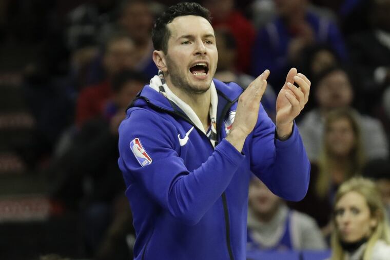 JJ Redick is among the veterans leading the undermanned Sixers during their 11-game winning streak.