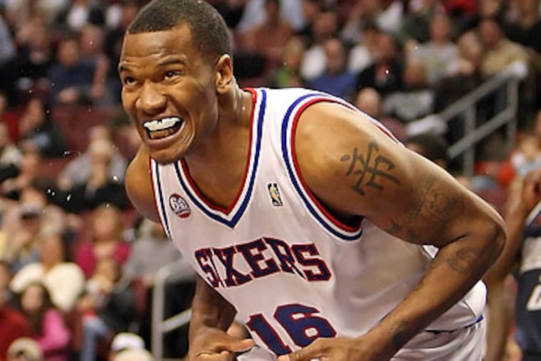 Marreese Speights will be out tonight and will not practice tomorrow. (Steven M. Falk/Staff file photo)