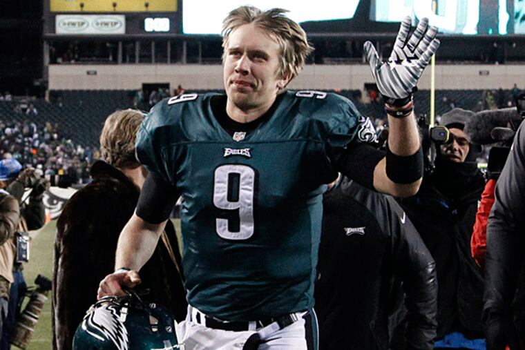 Eagles quarterback Nick Foles. (Ron Cortes/Staff Photographer)