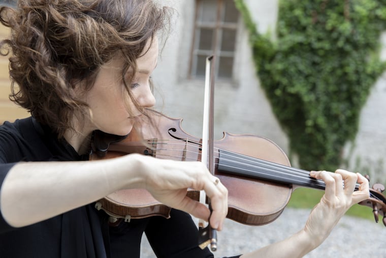 Violinist Hilary Hahn