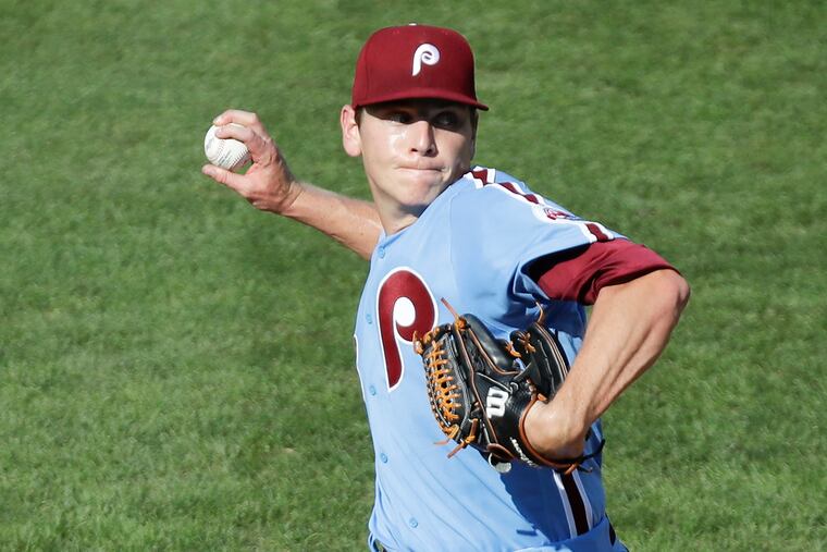 Spencer Howard has made four major-league starts since getting called up by the Phillies last month.