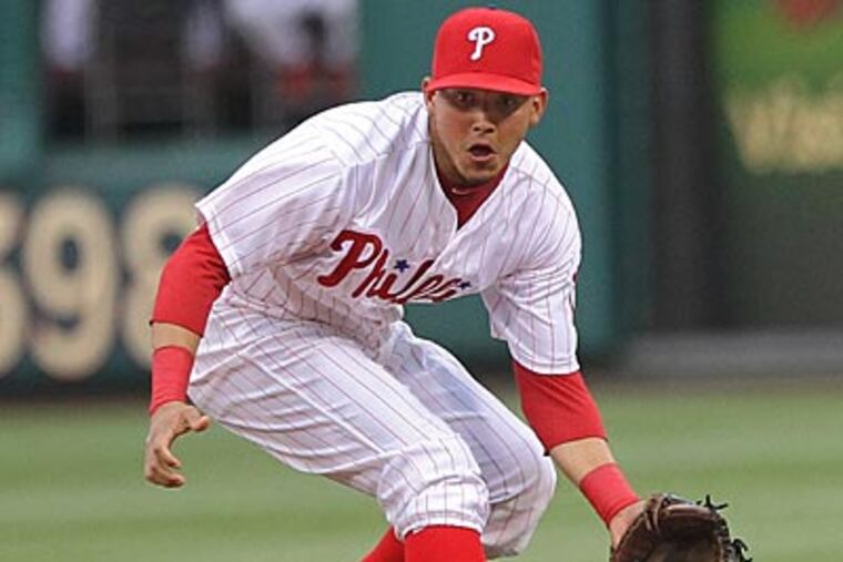 Second baseman Freddy Galvis is going on the 15-day disabled list with a low back strain. (Michael Bryant/Staff Photographer)