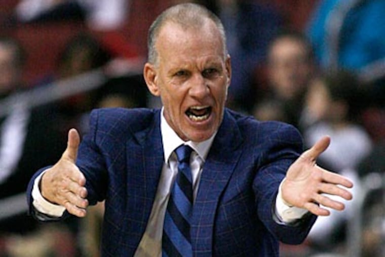 Doug Collins will try to get the Sixers past the first round for the first time in eight seasons. (H. Rumph Jr/AP Photo)