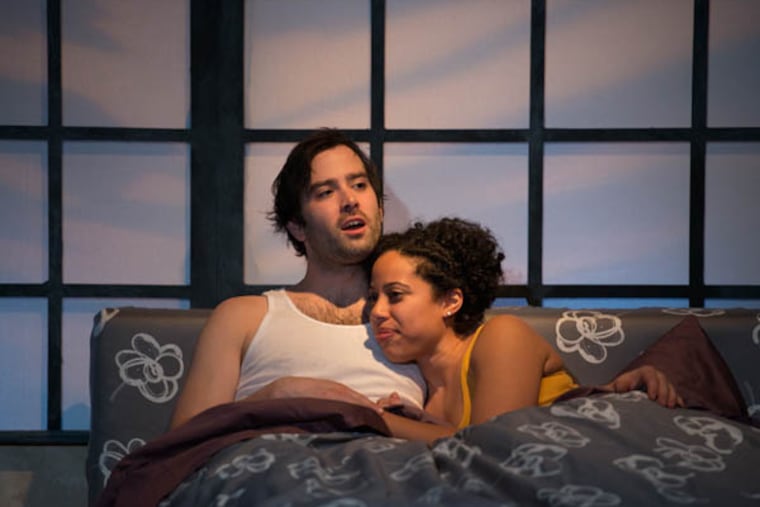 Azuka Theatre's production of "Moon Cave" continues tonight. (Photo by AustinArt/AustinArt.Org)