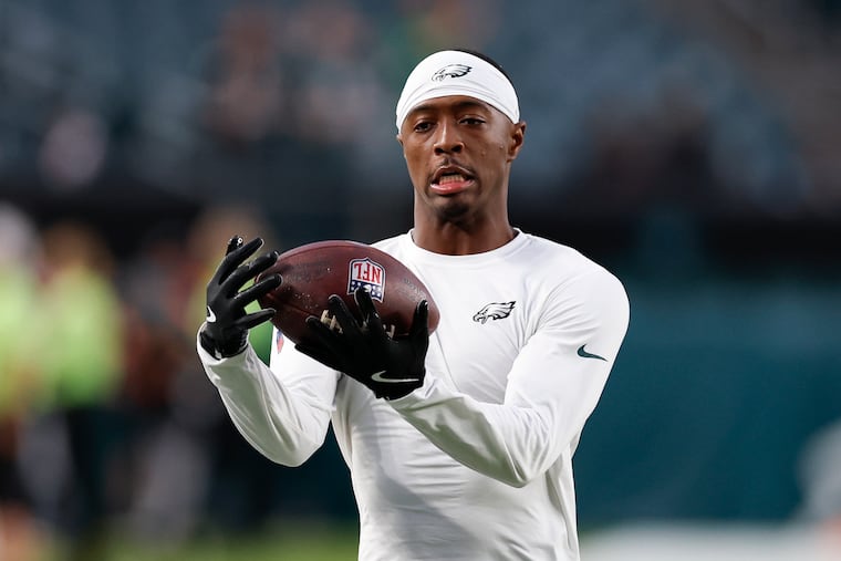 Eagles cornerback Quinyon Mitchell has a variety of nicknames, including Bill and Speed Buggy.