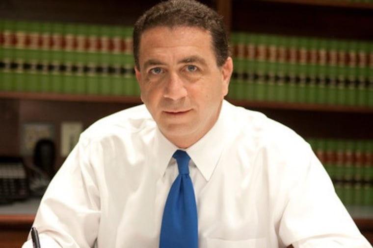 Sen. Paul D. Moriarty has filed a lawsuit against the Camden County GOP over a political mailer sent out last year that referred to him as a "drunk driver."