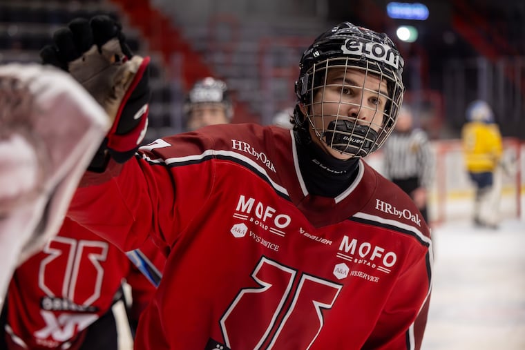 Alexander Command has bulked up, which has added to his NHL draft appeal.