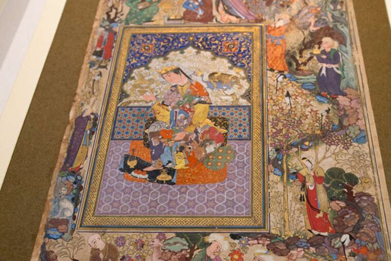 "Seated Princess," the last item digitized.