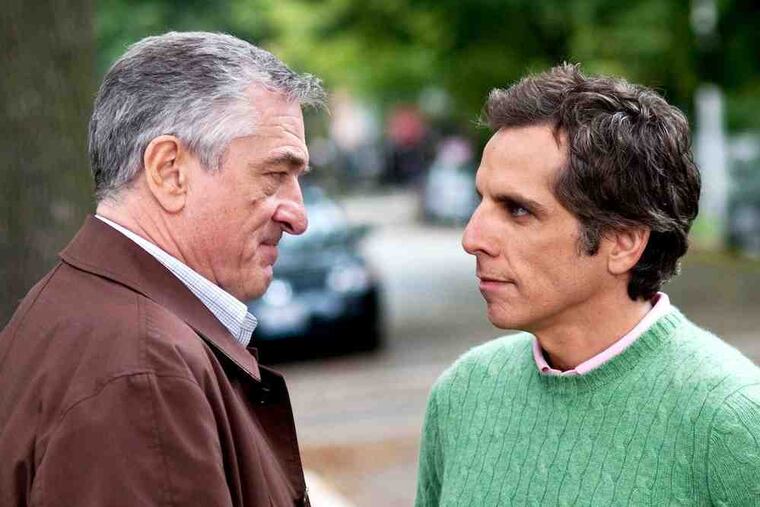 Robert De Niro (left) and Ben Stiller star in "Little Fockers."