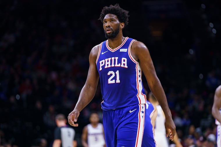 Sixers Joel Embiid is available to play versus Indiana Pacers today.