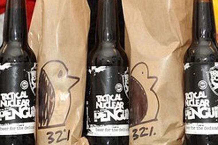 Deployment of the 32 percent alcohol Tactical Nuclear Penguin, from BrewDog, of Scotland, to the U.S. has touched off a high-alcohol arms race among craft brewers.