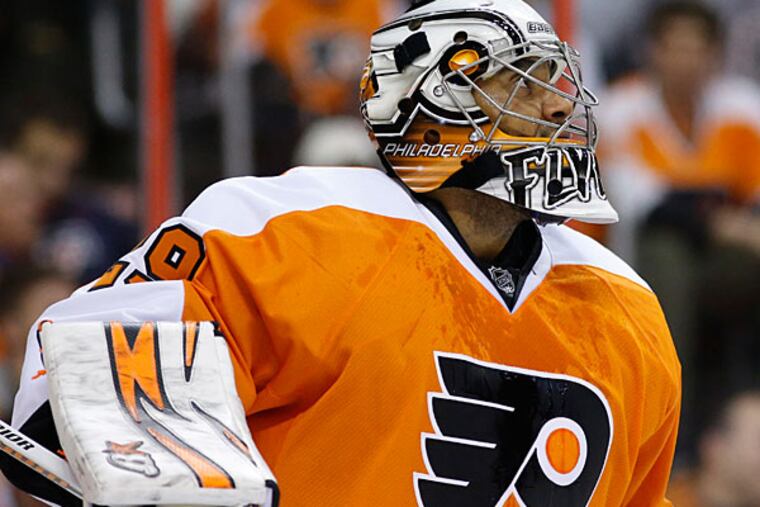Flyers goalie Ray Emery. (Matt Slocum/AP)