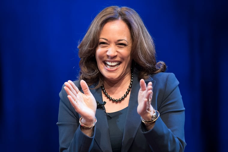 Sen. Kamala Harris, D-Calif., entered the Democratic presidential race on Monday.