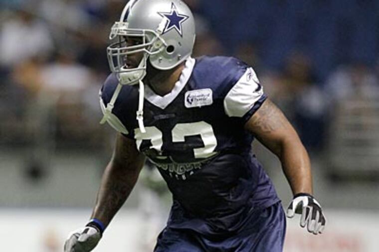The Cowboys picked linebacker Anthony Spencer 26th-overall in the 2007 draft. (AP Photo / Tony Gutierrez)