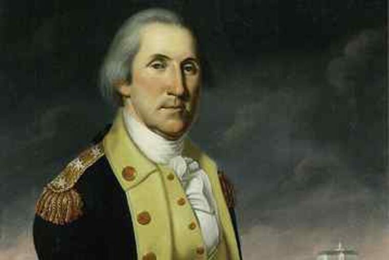 The Charles Peale Polk portrait "George Washington at Princeton," painted during Washington's lifetime, sold for $662,500, three times its 1999 price.