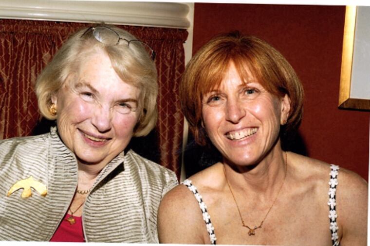 Jeanette Maitin, with daughter, Ellen.