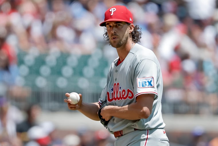 Among 108 pitchers with at least 30 innings, Aaron Nola ranks 99th with a 6.03 ERA.