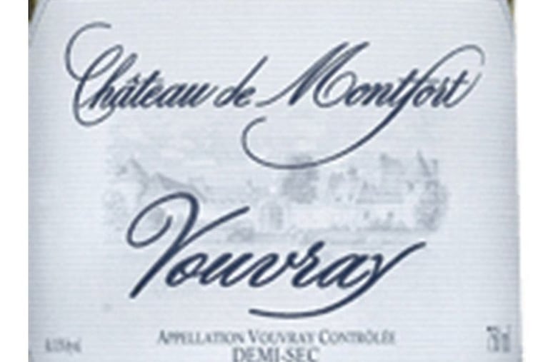 Chateau de Montfort Vouvray Demi-Sec