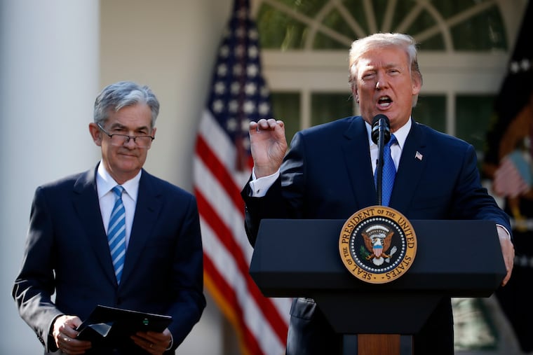 President Donald Trump nominated Federal Reserve board member Jerome Powell as chair of the Federal Reserve in 2017.