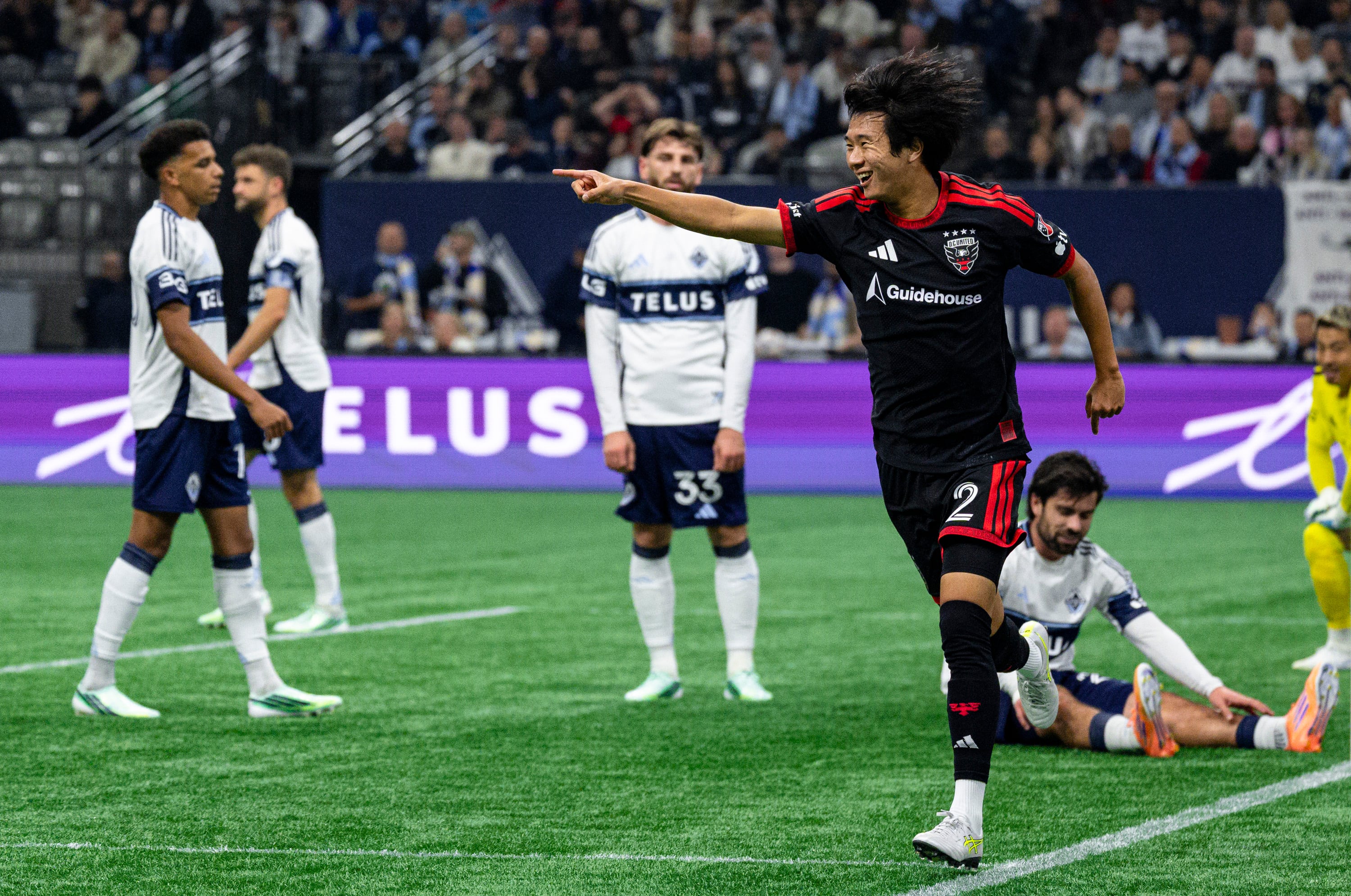 Kimito Nono's first two MLS goals rally DC United to 3-3 draw with Whitecaps