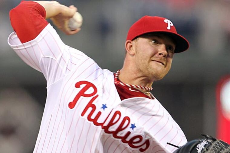 Phillies' pitcher Tyler Cloyd. (Yong Kim/Staff Photographer)